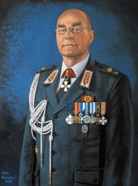 Hämeen Sotilasläänin komentaja 2005, muotokuvamaalaus, öljyväri.